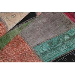 tappeto persia vintage patchwork cm 250x250 2