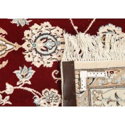 tappeto persia nain fine con seta cm 155x254 2