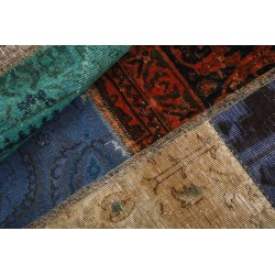 tappeto persia vintage patchwork cm 150x150 2