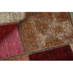 tappeto persia vintage patchwork cm 150x150 2