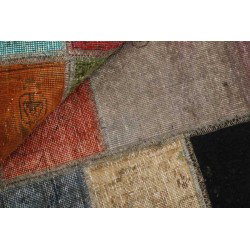 tappeto persia vintage patchwork cm 150x150 2
