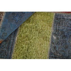 tappeto persia vintage patchwork cm 150x150 2