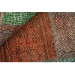 tappeto persia vintage patchwork cm 150x150 2