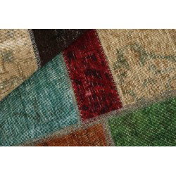 tappeto persia vintage patchwork cm 150x150 2