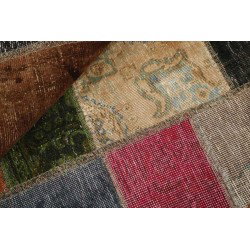 tappeto persia vintage patchwork cm 150x150 2