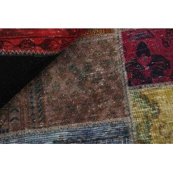 tappeto persia vintage patchwork cm 150x150 2