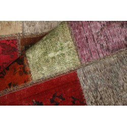 tappeto persia vintage patchwork cm 150x150 2