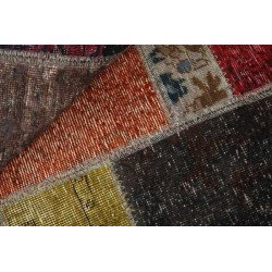 tappeto persia vintage patchwork cm 150x150 2
