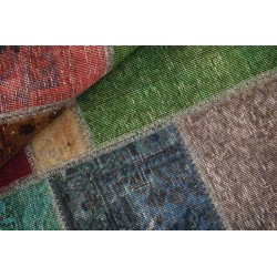 tappeto persia vintage patchwork cm 150x150 2