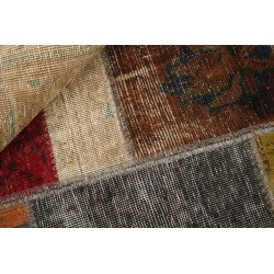 tappeto persia vintage patchwork cm 150x150 2