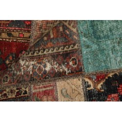 tappeto persia vintage patchwork cm 150x150 2