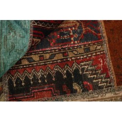 tappeto persia vintage patchwork cm 150x150 2