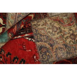 tappeto persia vintage patchwork cm 200x200 2
