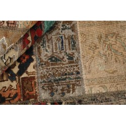 tappeto persia vintage patchwork cm 200x200 2