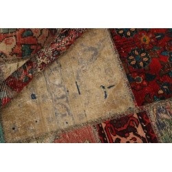 tappeto persia vintage patchwork cm 200x200 2