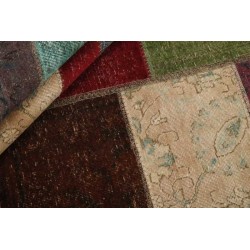 tappeto persia vintage patchwork cm 250x250 2