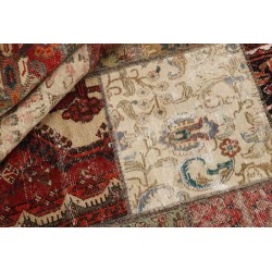 tappeto persia vintage patchwork cm 250x250 2