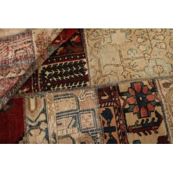 tappeto persia vintage patchwork cm 250x250 2