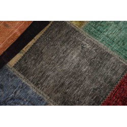 tappeto persia vintage patchwork cm 72x249 2
