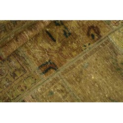 tappeto persia vintage patchwork cm 200x200  2
