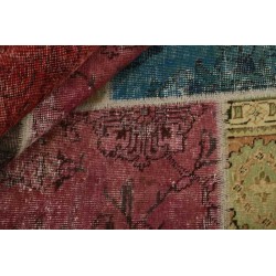tappeto persia vintage patchwork cm 142x199  2