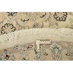 tappeto persia nain fine con seta cm 261x261  2