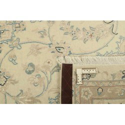 tappeto persia nain fine con seta cm 201x215  2