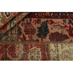 tappeto persia vintage patchwork cm 144x207  2