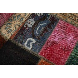 tappeto persia vintage patchwork cm 71x257  2