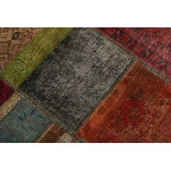 tappeto persia vintage patchwork cm 72x251  2