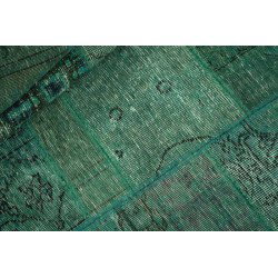 tappeto persia vintage patchwork cm 200x200  2