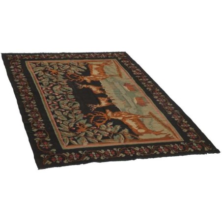 tappeto MOLDAVIA ROSE KELIM OLD CM.159X249