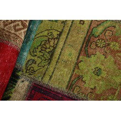tappeto persia vintage patchwork cm 72x203  2