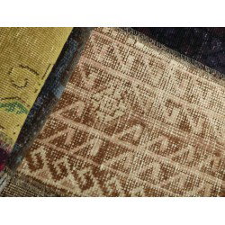 tappeto persia vintage patchwork cm 71x202  2