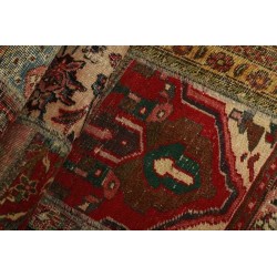 tappeto persia vintage patchwork cm 72x252  2