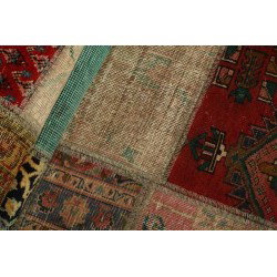 tappeto persia vintage patchwork cm 71x252  2