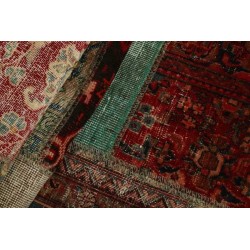 tappeto persia vintage patchwork cm 72x254  2