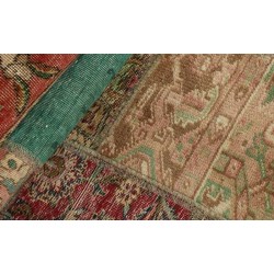 tappeto persia vintage patchwork cm 72x252  2