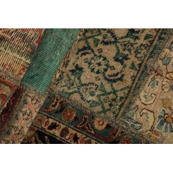tappeto persia vintage patchwork cm 72x254  2