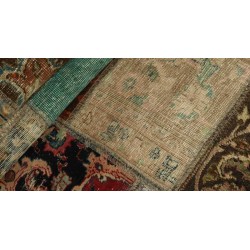 tappeto persia vintage patchwork cm 82x303  2