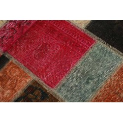 tappeto persia vintage patchwork cm 72x251 2