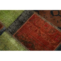 tappeto persia vintage patchwork cm 74x250 2