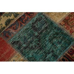 tappeto persia vintage patchwork cm 71x197 2