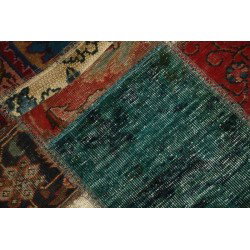 tappeto persia vintage patchwork cm 71x194 2