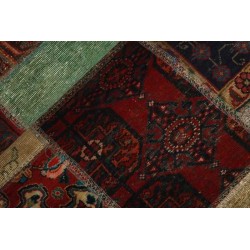 tappeto persia vintage patchwork cm 70x249 2