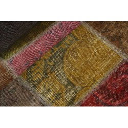 tappeto persia vintage patchwork cm 70x247 2