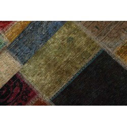tappeto persia vintage patchwork cm 70x247 2
