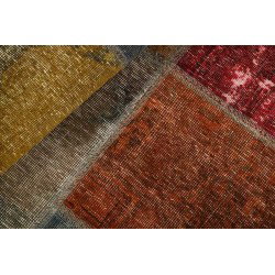 tappeto persia vintage patchwork cm 150x150 2
