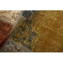 tappeto persia vintage patchwork cm 150x150 2