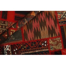 tappeto persia vintage patchwork cm 141x201 2